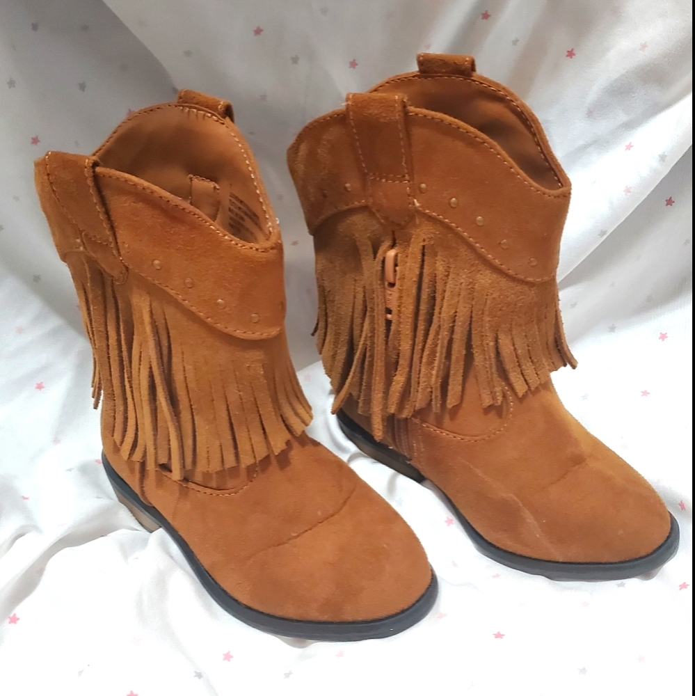 Like New Cat & Jack Toddler Girls Boots Size 7